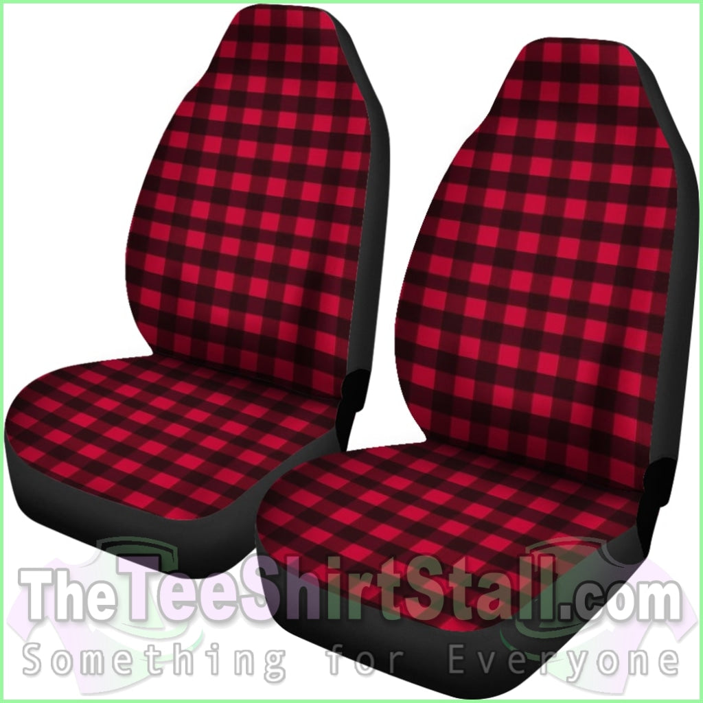 Car Seat Covers - Plaid