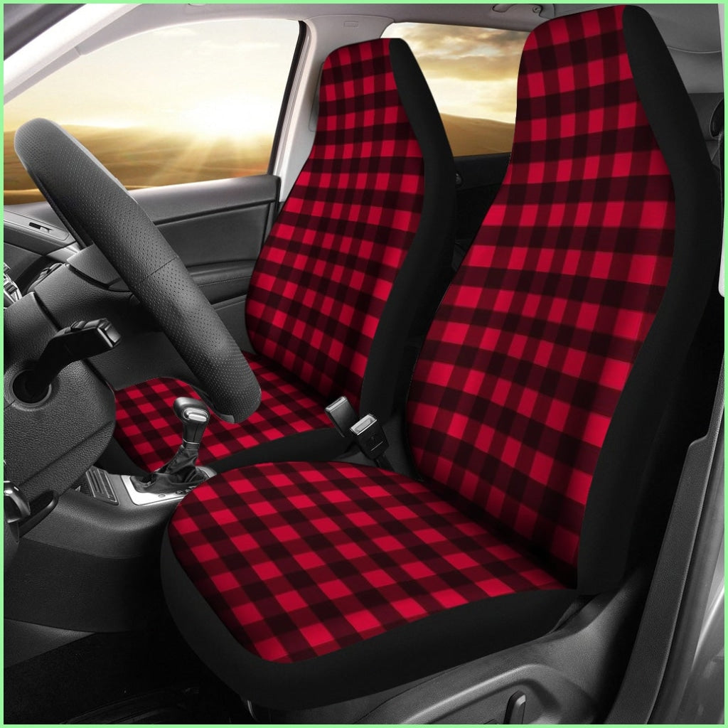 Car Seat Covers - Plaid