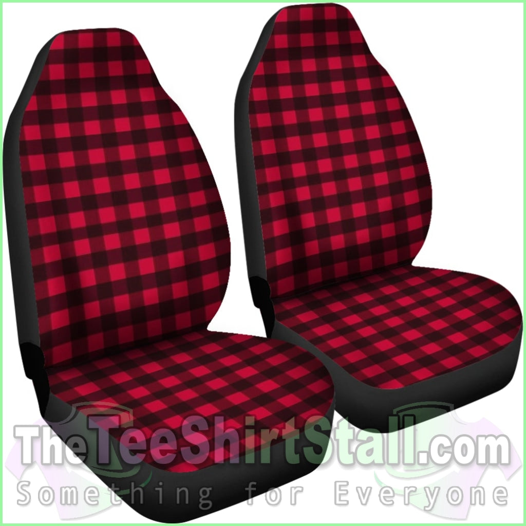 Car Seat Covers - Plaid