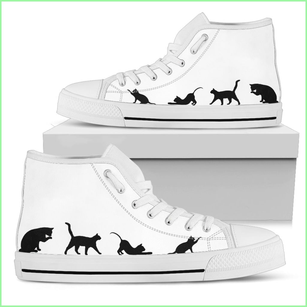 Cat High Top Women Shoes