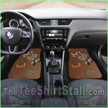 Load image into Gallery viewer, Cats Eyes Wide Open Car Floor Mat
