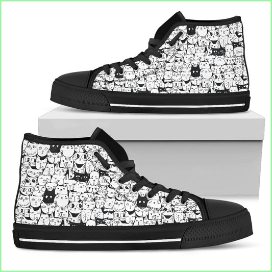 Cats Womens High Top