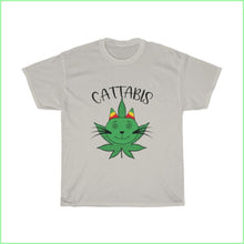 Load image into Gallery viewer, Cattabis Tee L / Ice Grey T-Shirt
