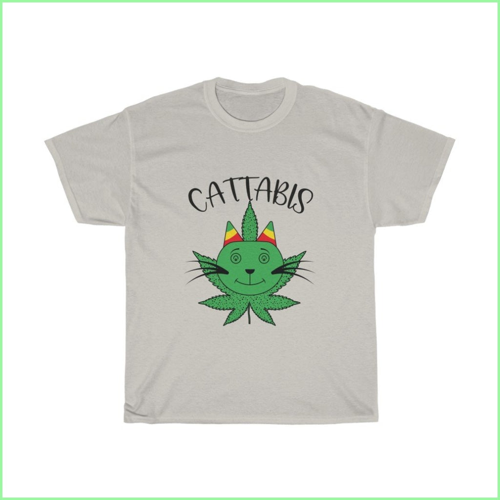 Cattabis Tee L / Ice Grey T-Shirt