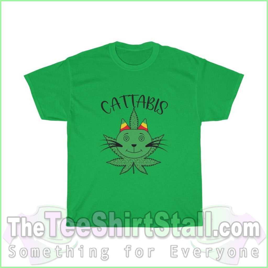 Cattabis Tee S / Irish Green T-Shirt