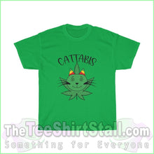 Load image into Gallery viewer, Cattabis Tee S / Irish Green T-Shirt
