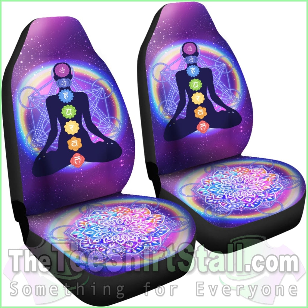 Chakra Mandala Car Seat Covers