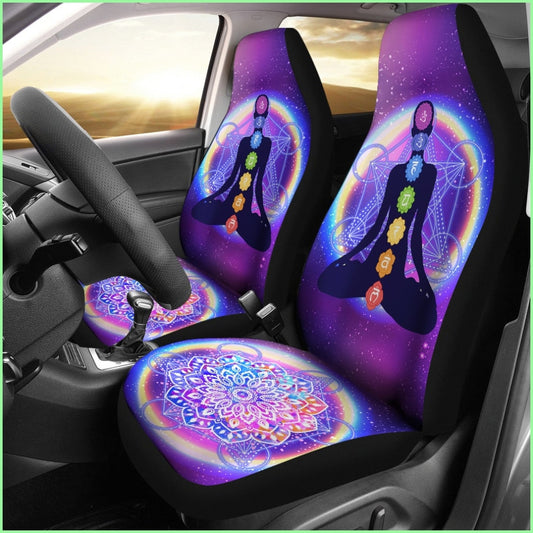 Chakra Mandala Car Seat Covers