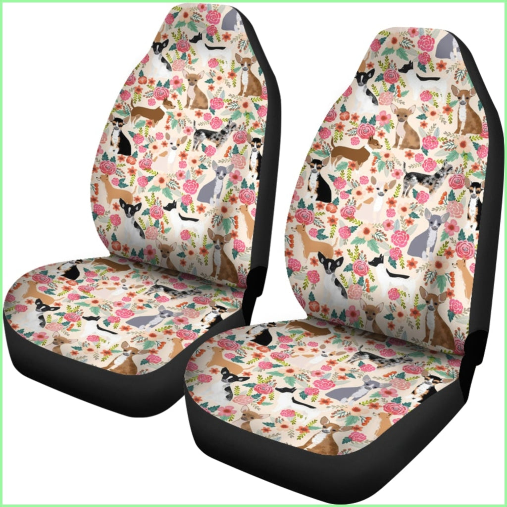 Chihuahua Car Seat Covers (Set Of 2)