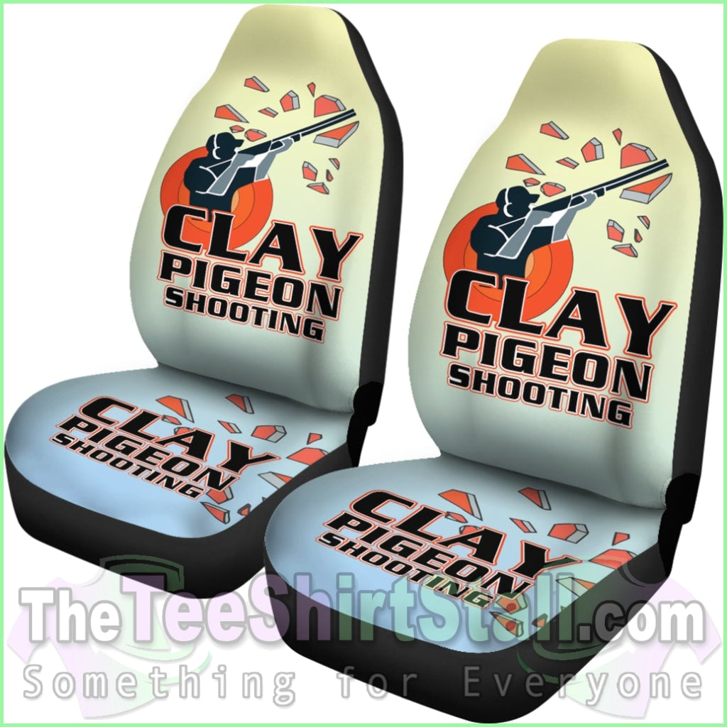 Clay Pigeon Car Seat Covers