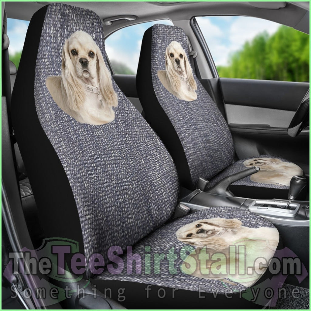 Cocker Spaniel Car Seat Cover