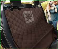 Load image into Gallery viewer, Coffee Brown Bandana Car Pet Seat Covers
