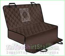 Load image into Gallery viewer, Coffee Brown Bandana Car Pet Seat Covers
