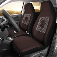 Load image into Gallery viewer, Coffee Brown Car Seat Covers - Minimal
