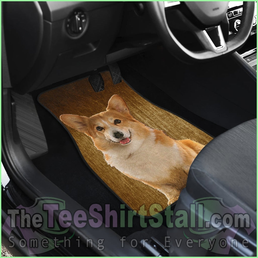 Corgi Auto Floor Mat