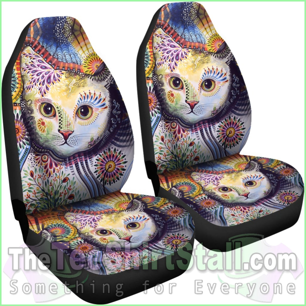 Cutest Kitty Car Seat Covers