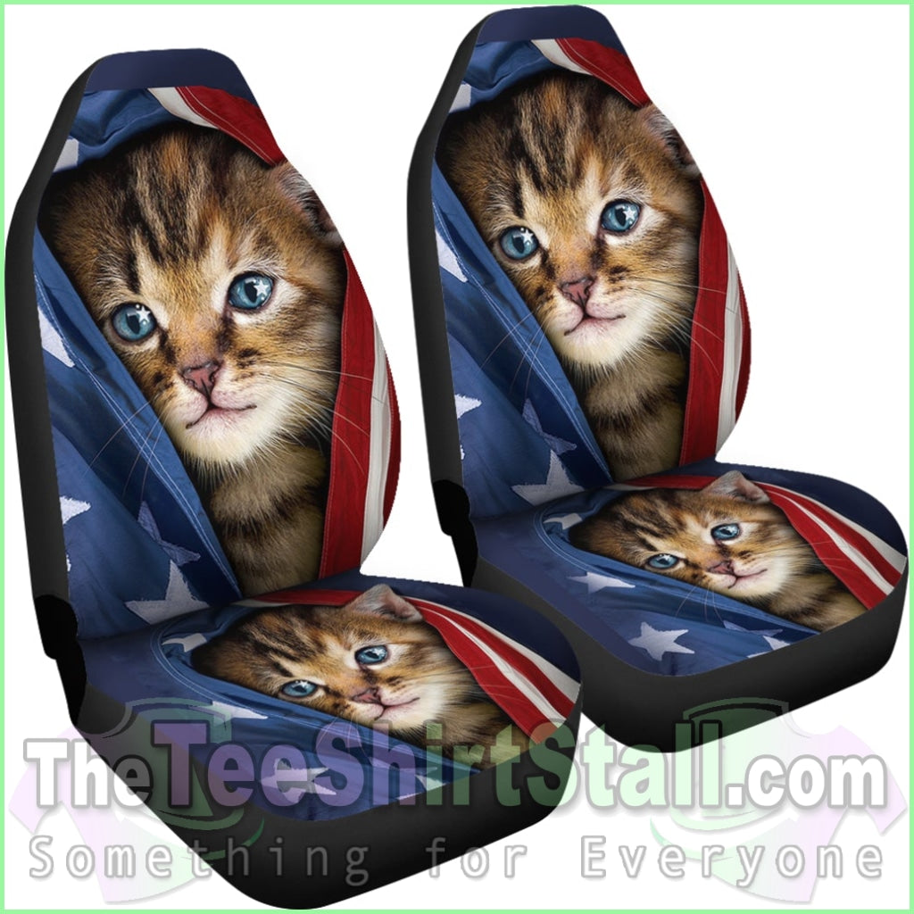 Cutest Kitty Car Seat Covers