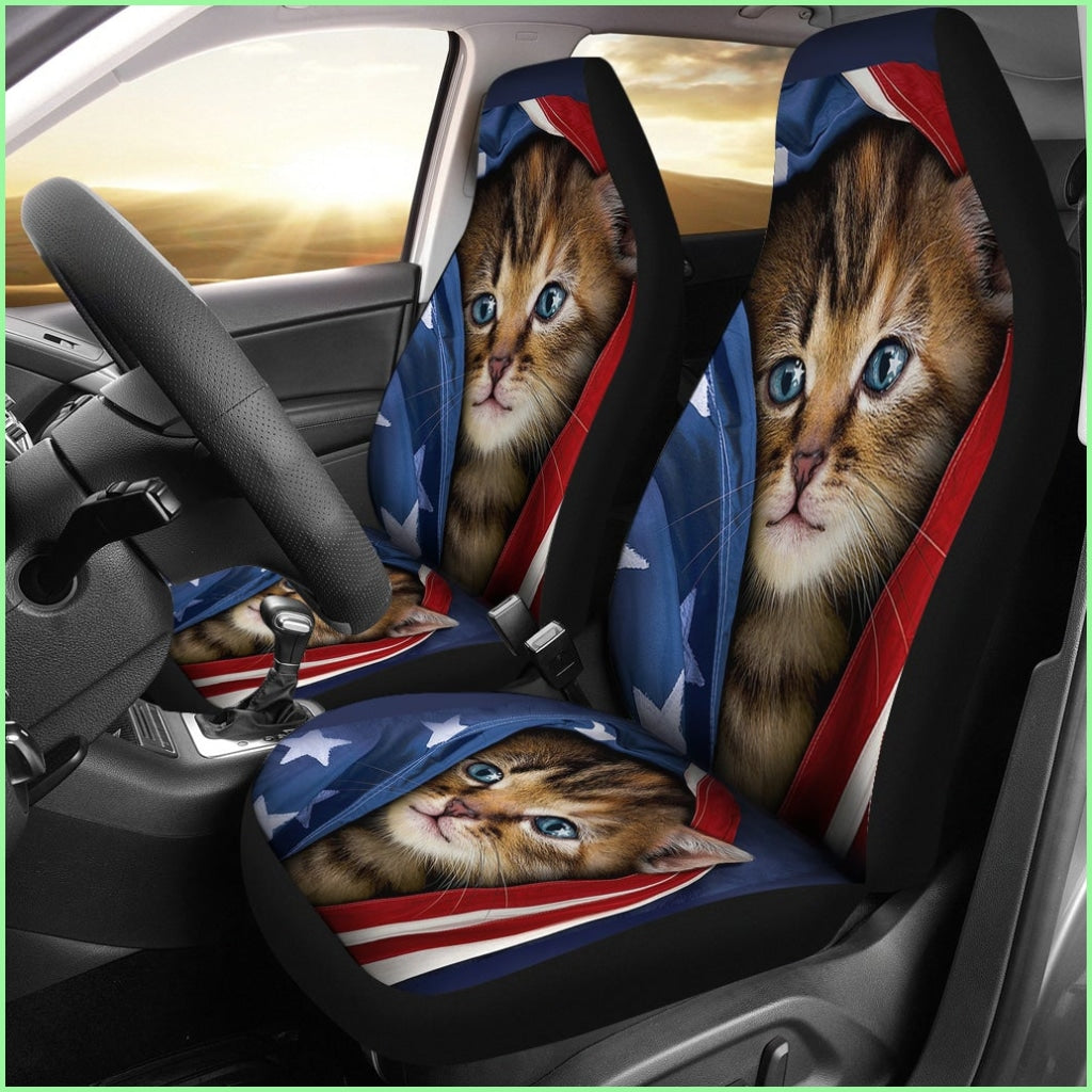 Cutest Kitty Car Seat Covers