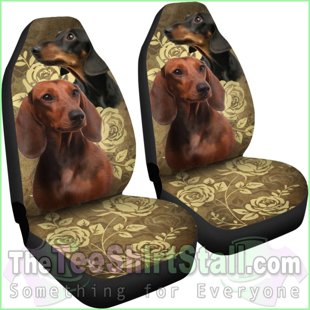 Dachshund Car Seat Covers (Set Of 2)