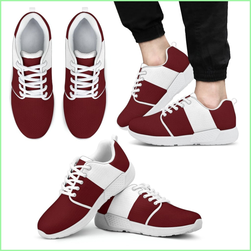 Dak Red Mens Athletic Sneakers