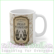 Load image into Gallery viewer, Dead Fingers 11Oz Ceramic Mug
