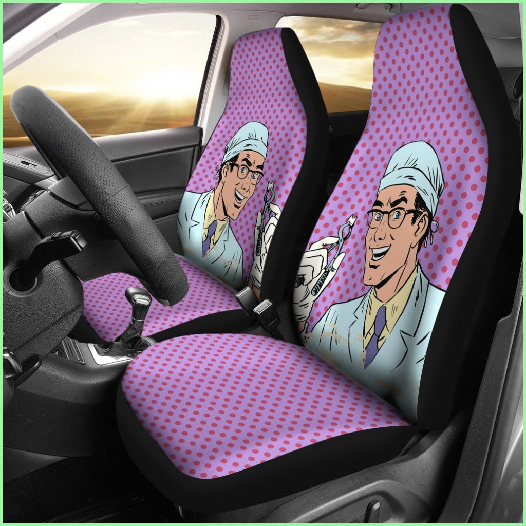 Dental Hygienist Car Seat Covers