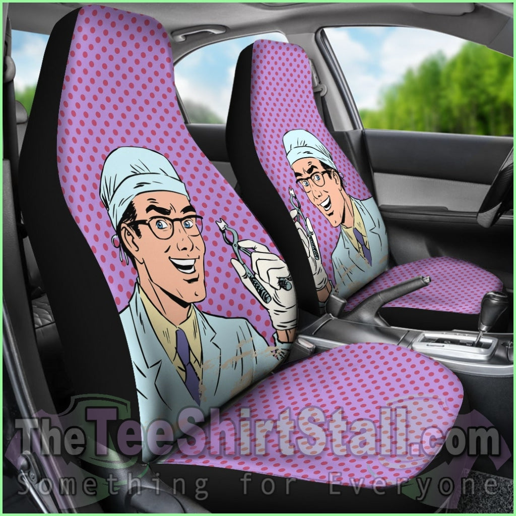 Dental Hygienist Car Seat Covers