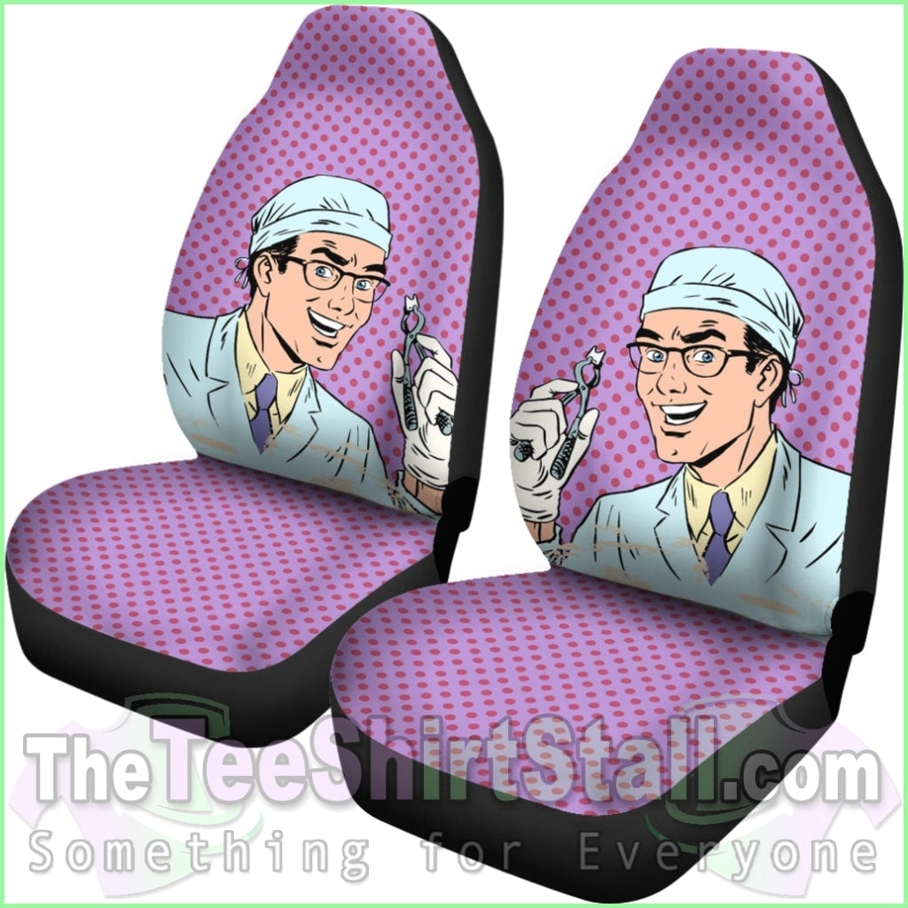 Dental Hygienist Car Seat Covers