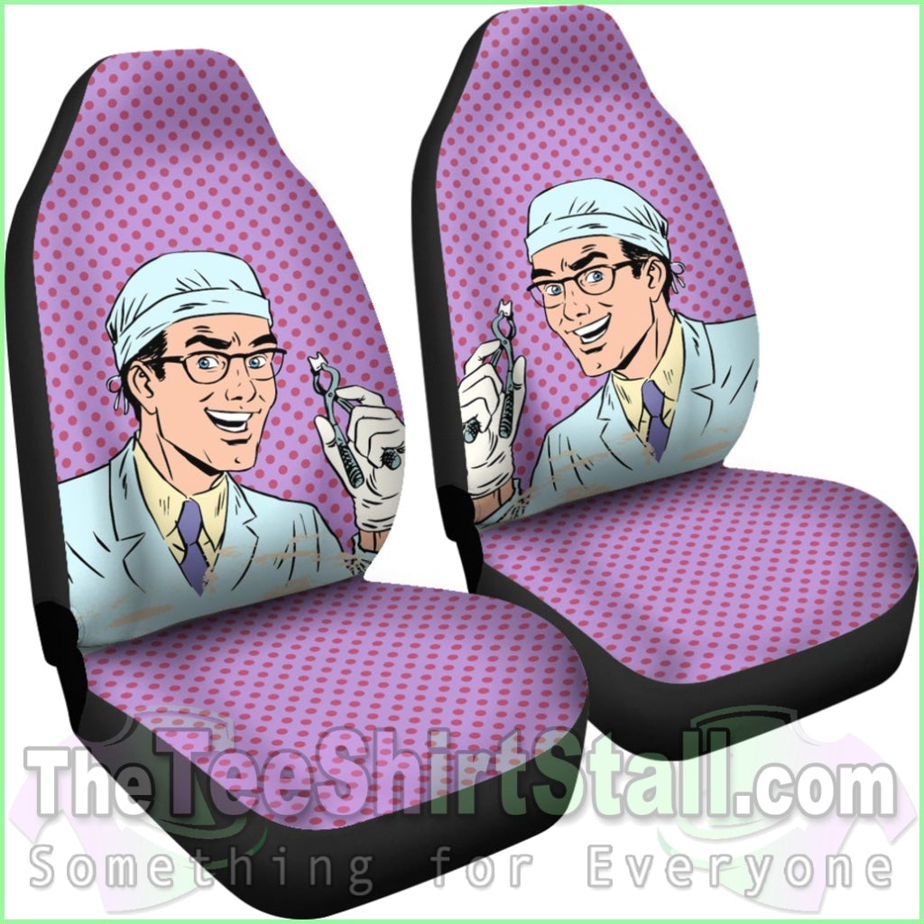 Dental Hygienist Car Seat Covers