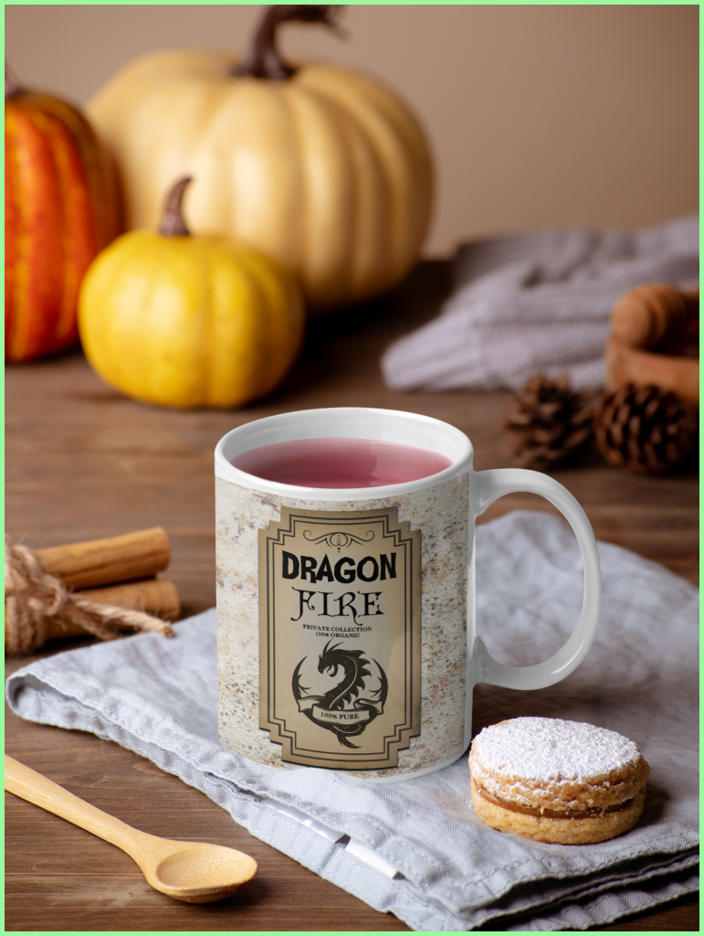 Dragon Fire Apothecary Ceramic Mug 11Oz