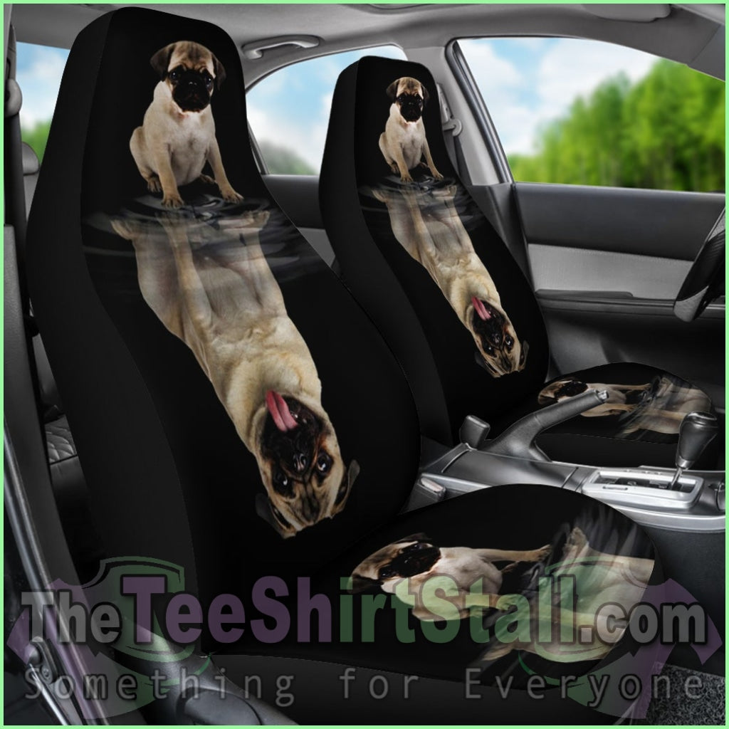 Dream Pug Car Seat Cover