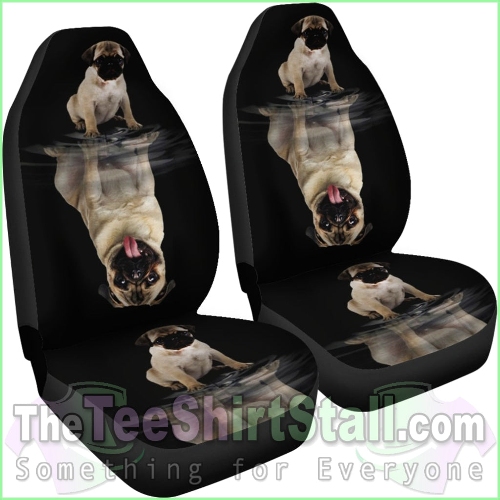 Dream Pug Car Seat Cover