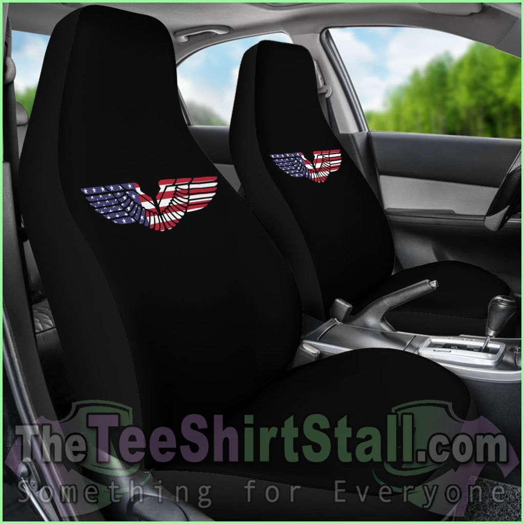 Eagle Wings Car Seat Covers