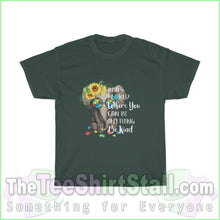 Load image into Gallery viewer, Elephant Be Kind - Autism Tee S / Forest Green T-Shirt
