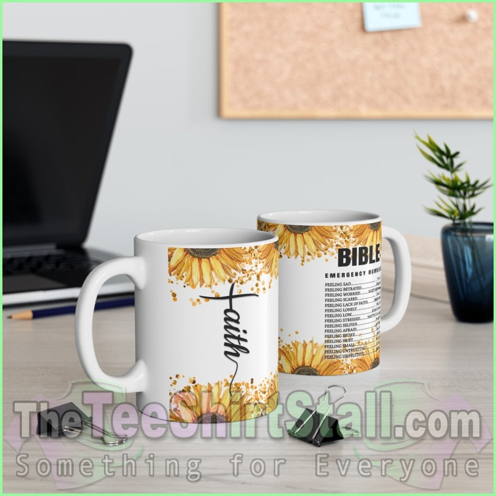 Emergency Bible Numbers Mug