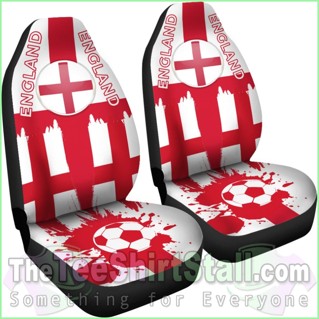 England Fc Car Seat Covers