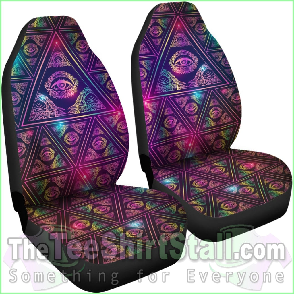 Eye Of Providence - Car Seat Covers