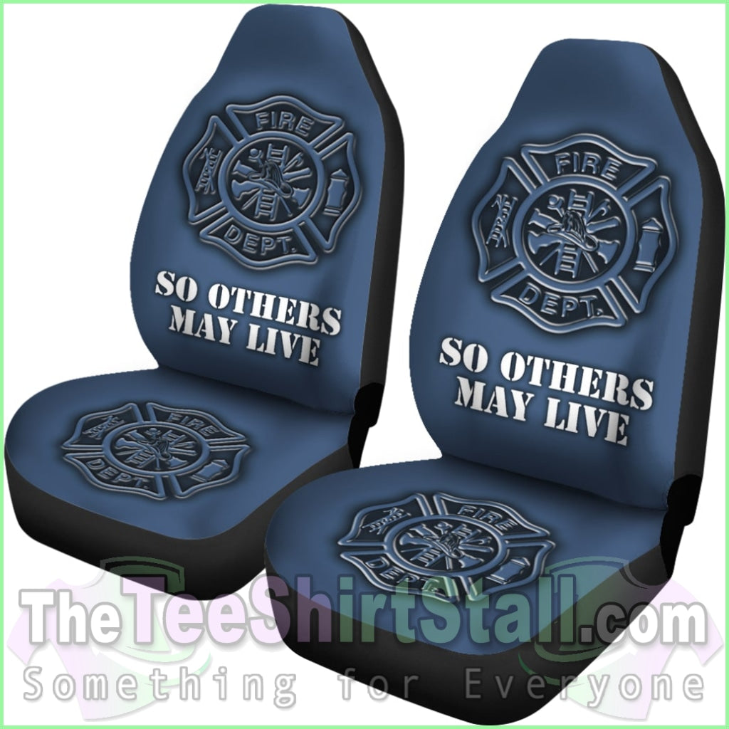 Fire Department Car Seat Covers