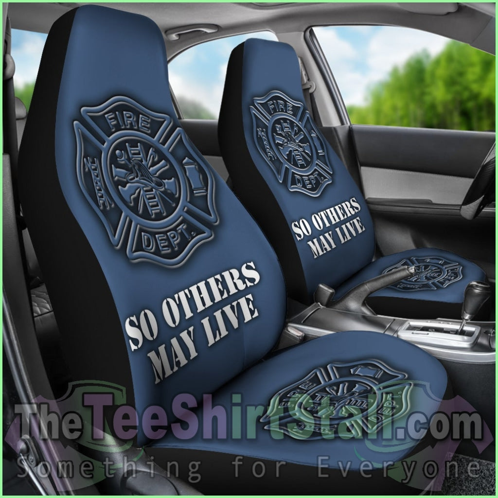 Fire Department Car Seat Covers