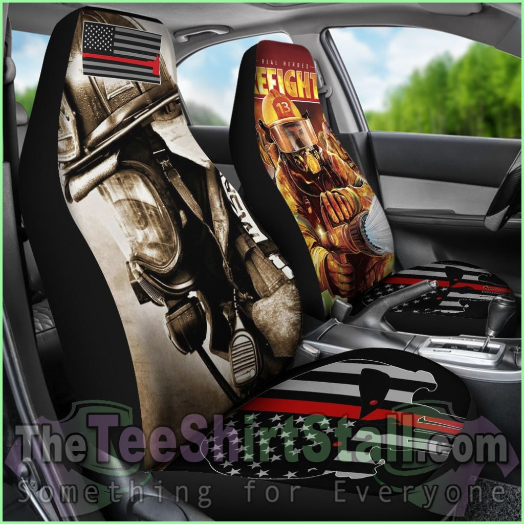 Firefighter Car Seats Cover