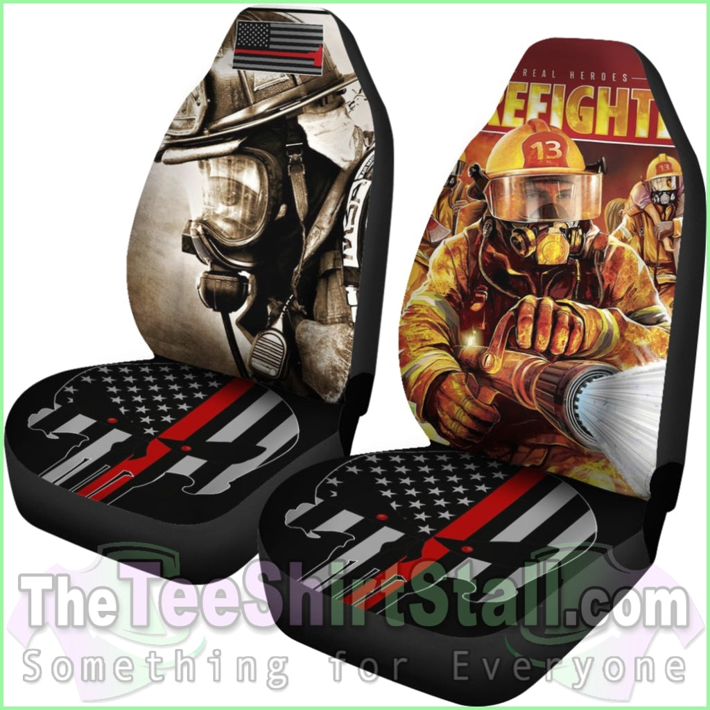 Firefighter Car Seats Cover