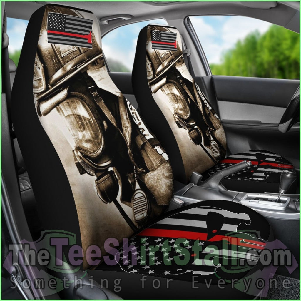 Firefighter Car Seats Cover