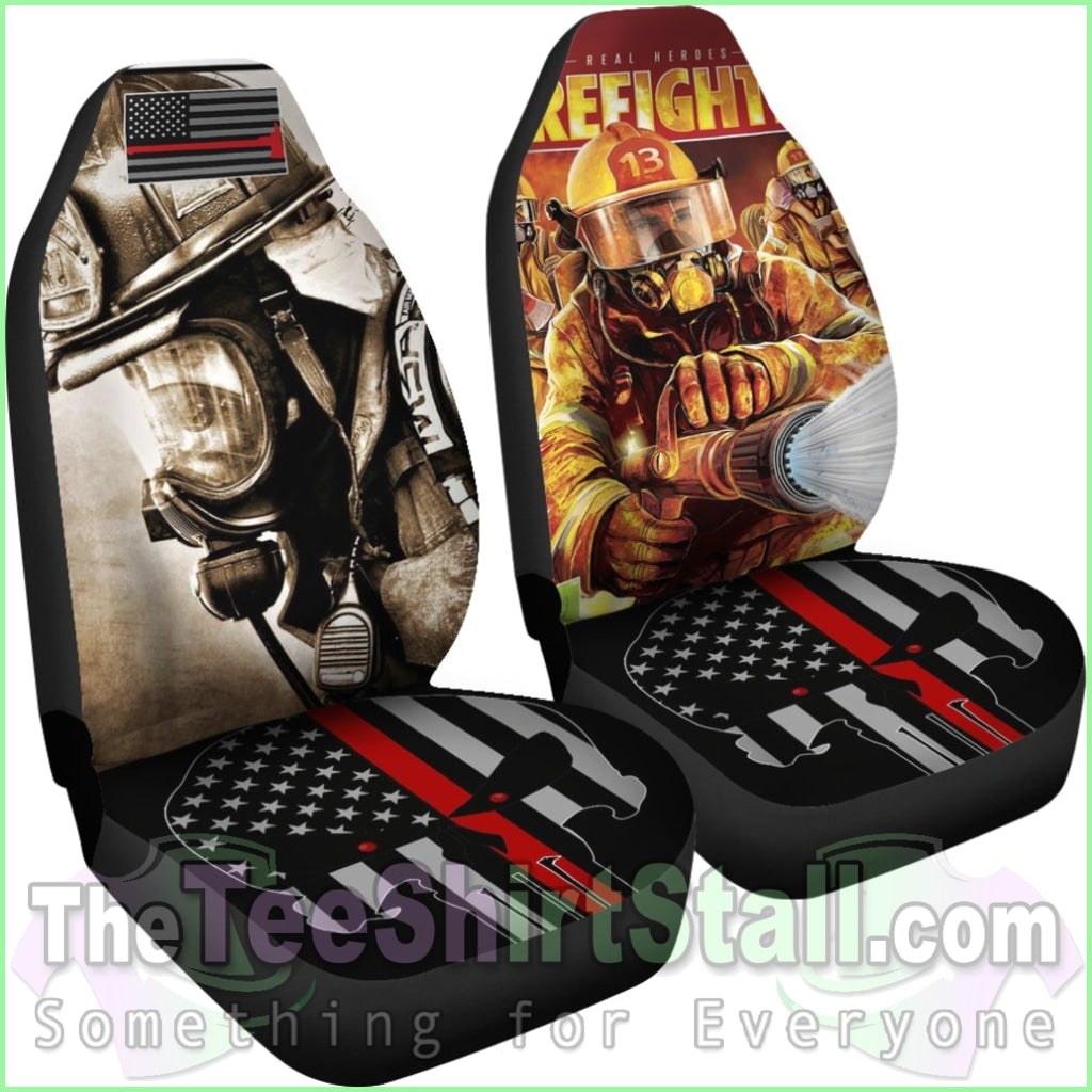 Firefighter Car Seats Cover