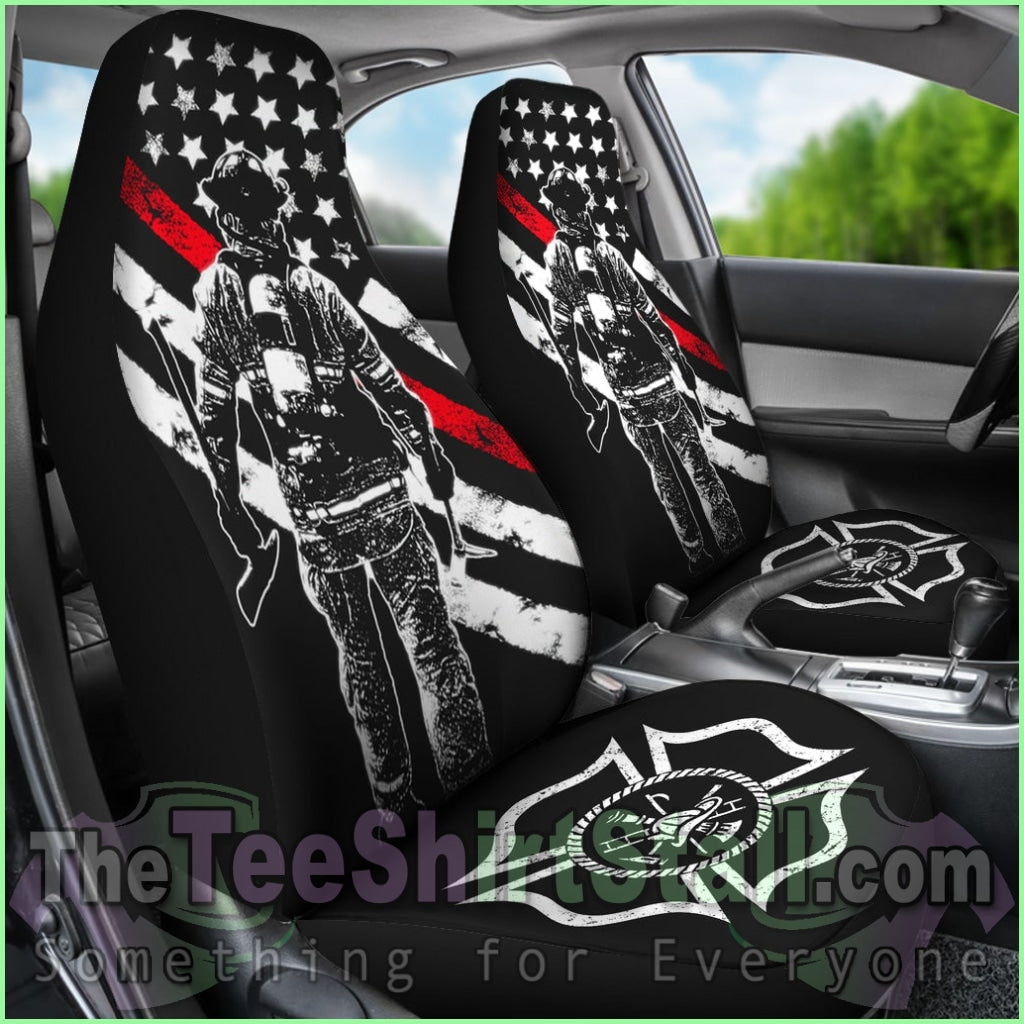 Firefignters Car Seat Covers