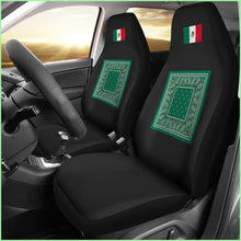 Load image into Gallery viewer, Flag Of Mexico Bandana Car Seat Covers
