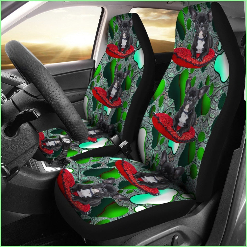 French Buldog Car Seat Cover