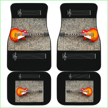 Load image into Gallery viewer, Front And Back Car Mats (Set Of 4) - Guitar
