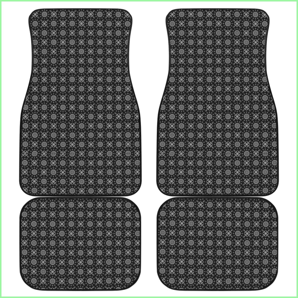 Front And Back Car Mats (Set Of 4) - Kaleidoscope