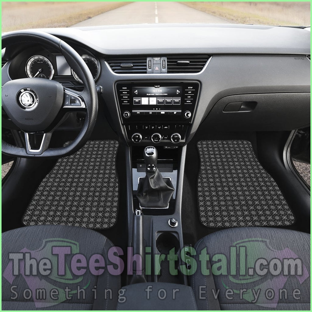 Front And Back Car Mats (Set Of 4) - Kaleidoscope