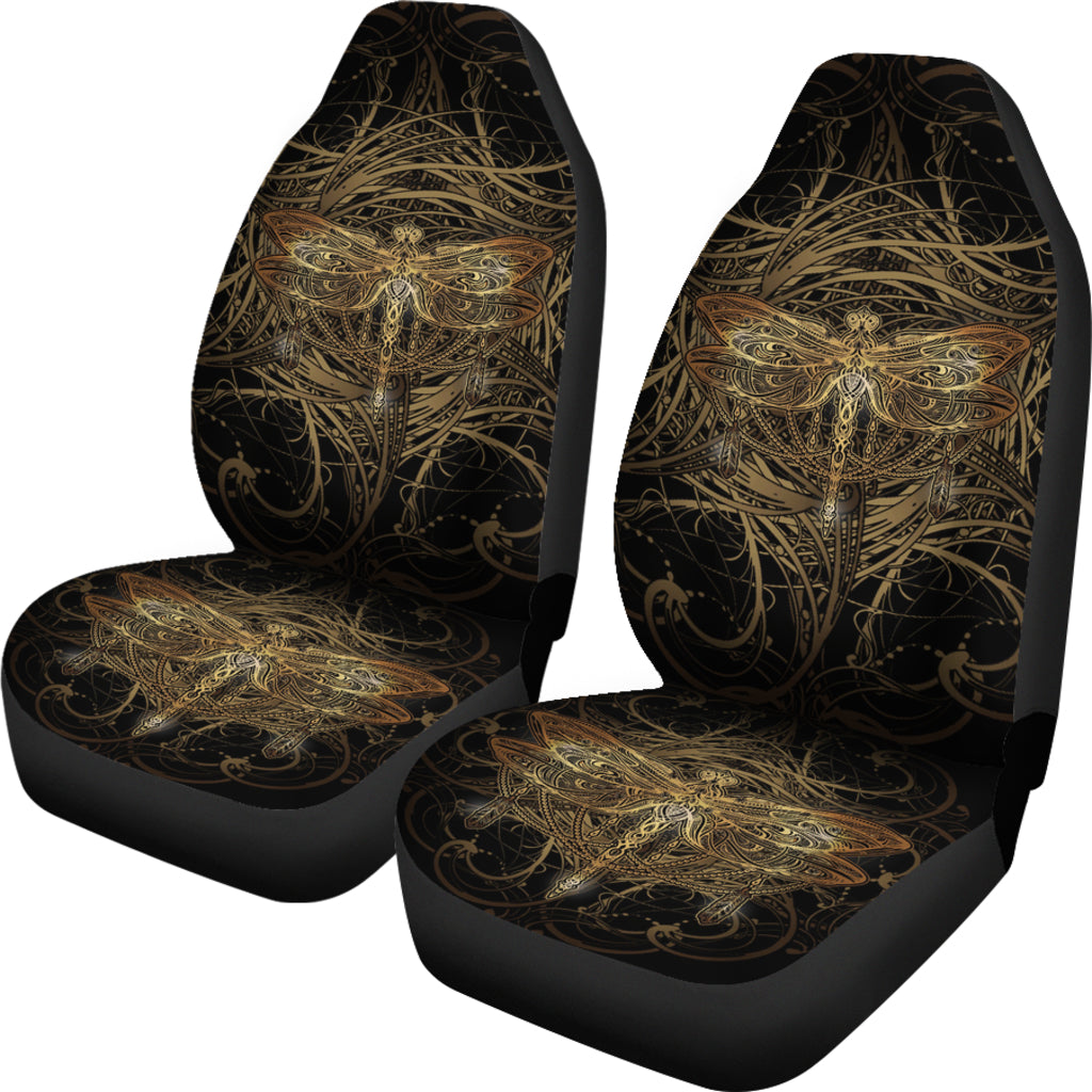 Dragonfly Mandala Car Seat Covers